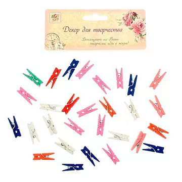 Набор деревянных прищепок (АртУзор)