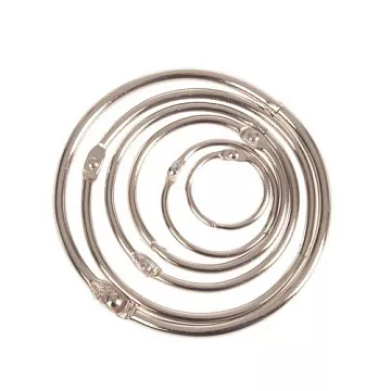 Набор колец для альбома "Серебро" (АртУзор)