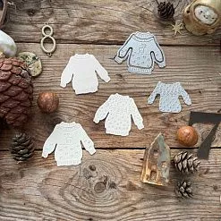 Нож "Свитер с оленями", 5,5х4,6 см (MimiCut)