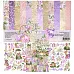 Набор бумаги 30х30 см "Феи", 8 листов (Scrapodelie)