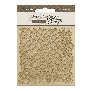 Чипборд "Song of the sea", 14х14 см (Stamperia)