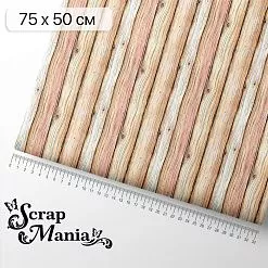Отрез ткани 75х50 см "Маленькая королева. Дерево" (ScrapMania) Отрез ткани 75х50 см "Маленькая королева. Дерево" (ScrapMania)