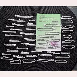 Нож "Контурный. Наполни себя счастьем", 6,7х0,9 см (AgiArt)