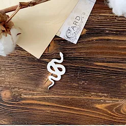 Чипборд "Змей", 5х2,5 см (LeoMammy) Чипборд "Змей", 5х2,5 см (LeoMammy)