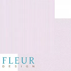 Бумага "Чисто и просто, базовая. Сияющая орхидея" (Fleur-design)