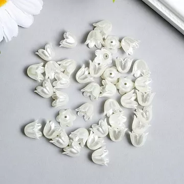 Набор акриловых украшений "Колокольчик жемчужный" (АртУзор)