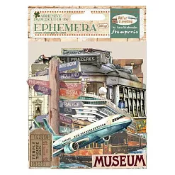 Набор вырубок "Art of travelling", 37 шт (Stamperia)