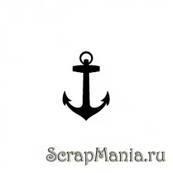 Штамп "Якорь" (Скрапклуб)
