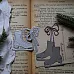 Нож "Фигурные коньки", 5х4,5 см (Scrapfriend)