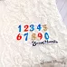Нож "Цифры. Пухлые", 3,5х6 см (ScrapMania)