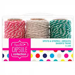 Набор шнуров "Spots & Stripes Brights" (DoCrafts)