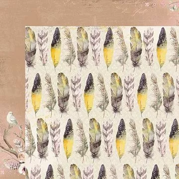 Бумага "Serendipity. Feathers" (BoBunny)