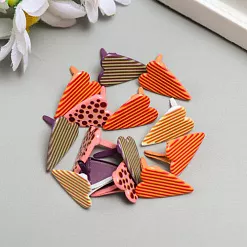 Набор брадсов "Сердечко с рисунком. Микс" (АртУзор) Набор брадсов "Сердечко с рисунком. Микс" (АртУзор)