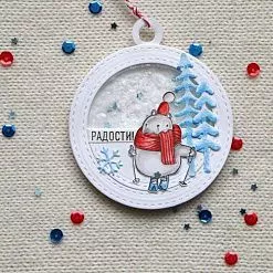 Штамп "Три медведя", 5 см (Скрапклуб)