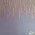 Бумага жемчужная с фольгированием 20х20 см "Люблю" (АртУзор)