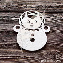 Заготовка для тиснения "Неваляшка" (ArtLines)