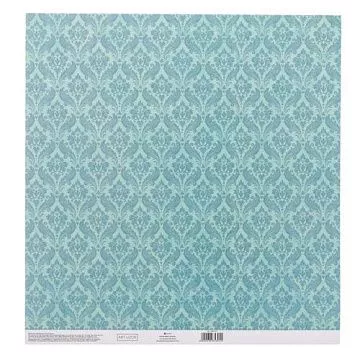 Бумага 30х30 см на клеевой основе "Вензеля" (АртУзор)