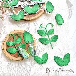 Нож "Душистый горошек. Листья", 3,5х4,7 см (ScrapMania)