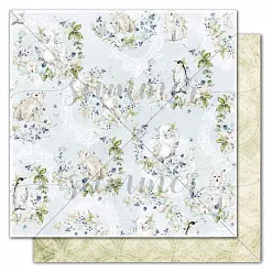 Набор бумаги 30х30 см "Northern lights", 11 листов (Summer Studio) Набор бумаги 30х30 см "Northern lights", 11 листов (Summer Studio)