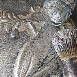 Воск в тюбике "Серебро", 10 мл (Фрактальные краски) Воск в тюбике "Серебро", 10 мл (Фрактальные краски)