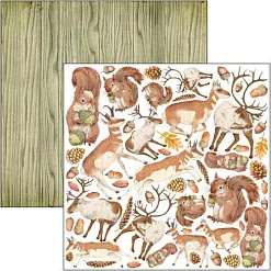 Набор бумаги 15х15 см "Into the wild", 24 листа (Ciao bella)