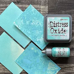 Штемпельная подушечка Distress Oxide "Salvaged Patina" (Ranger) Штемпельная подушечка Distress Oxide "Salvaged Patina" (Ranger)