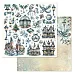 Набор бумаги 30,5х30,5 см "Рождество у волшебников", 12 листов (ScrapMania)