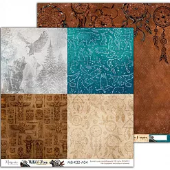 Бумага 30х30 см "Wild & Free. Базовый 04" (Muscari) Бумага 30х30 см "Wild & Free. Базовый 04" (Muscari)