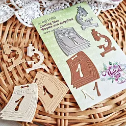 Нож "Скоро в школу", 4,4х4,5 см (AgiArt)