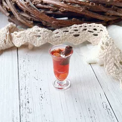 Миниатюра "Новый год. Глинтвейн", 1 шт (Югарт)