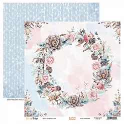 Бумага "Cotton winter 3" (ScrapBoys)