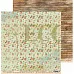 Набор бумаги 20х20 см "Бабушкин сад", 8 листов (EcoPaper)