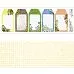 Лист с картинками 10х30 см "Летняя деревня. Ярлыки" (ScrapMania)