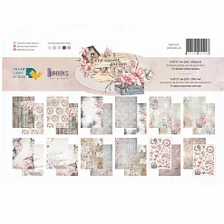 Набор бумаги А5 "The secret garden", 12 листов (DreamLight Studio)
