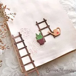 Нож "Лесенки", 2,2х7,4 см (ScrapMania)