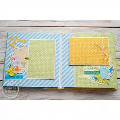 Скрап-карта А4 "Ясельки. Малыш" (ScrapMania)