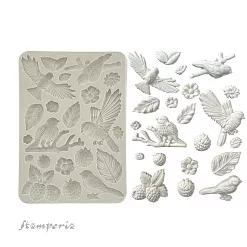 Молд 15х21 см "Forest. Птицы" (Stamperia)
