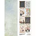 Лист с картинками 10х30 см "Школьная жизнь. Карточки" (ScrapMania)