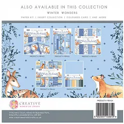 Набор бумаги 20х20 см "Winter Wonders", 36 листов (The Paper Boutique) Набор бумаги 20х20 см "Winter Wonders", 36 листов (The Paper Boutique)