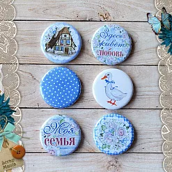 Набор фишек "Родной дом. Моя семья" (ScrapMania)