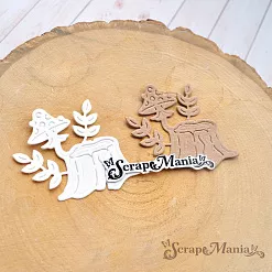 Нож "Русские сказки. Пень", 4,5х5 см (ScrapMania)