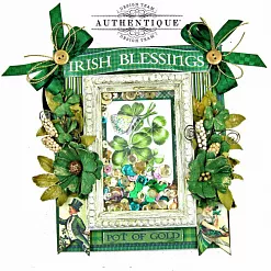 Набор бумаги 30х30 см "Dublin", 19 листов (Authentique) Набор бумаги 30х30 см "Dublin", 19 листов (Authentique)