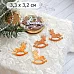 Нож "Новогодние игрушки. Лошадки", 3,3х3,2 см (ScrapMania) Нож "Новогодние игрушки. Лошадки", 3,3х3,2 см (ScrapMania)