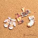 Набор тканевых высечек "Золотой Новый Год", 26 шт (ScrapMania)