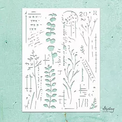 Трафарет 15х20 см "Mixed 9" (Mintay)