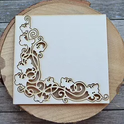 Украшение из чипборда "Завитушки" (ScrapStar)