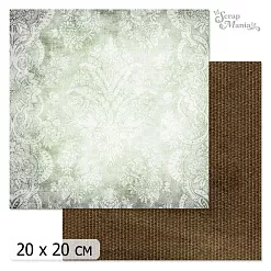 20х20 Бумага "Фономикс. Танцы ветра. Дизайн 4" (ScrapMania)