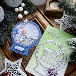 Нож "Снежный шар", 9,5х8 см (AgiArt) Нож "Снежный шар", 9,5х8 см (AgiArt)