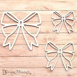 Шейкер "Волшебный снегопад. Бант. Большой", 9,5х9 см (ScrapMania) Шейкер "Волшебный снегопад. Бант. Большой", 9,5х9 см (ScrapMania)