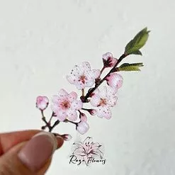 Набор высечек из ткани "Вишневый сад", 21 шт (RozeFlowers)